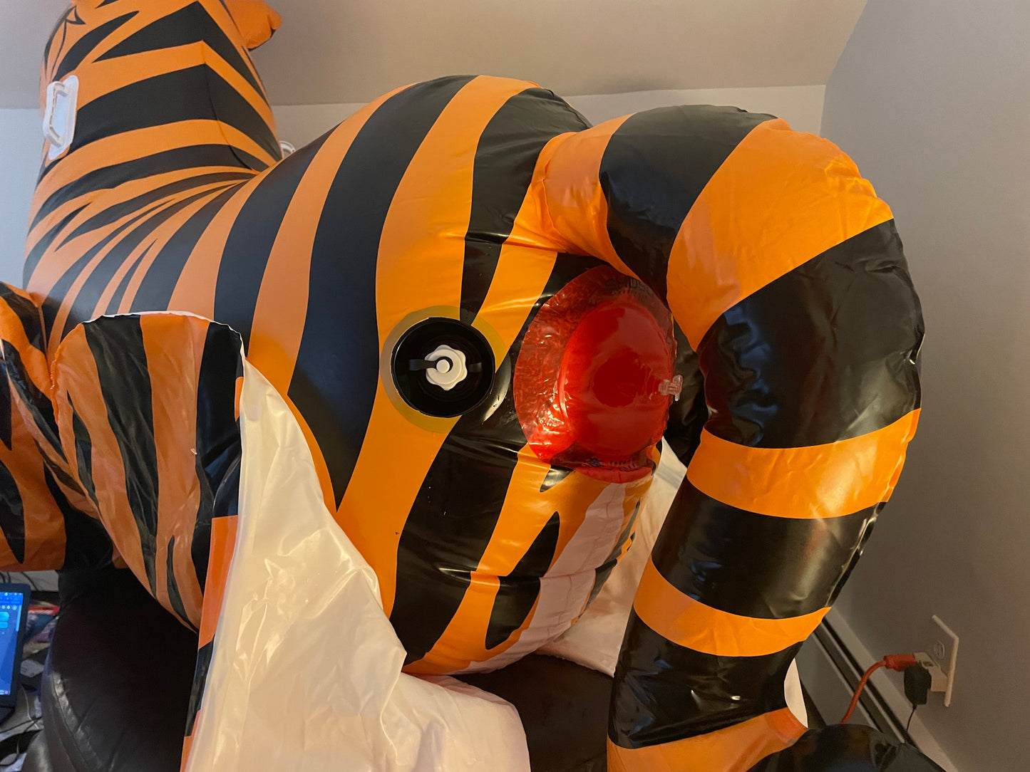 Summer waves tiger inflatable