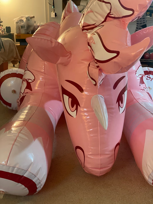 50 shades of spring lily inflatable unicorn custom toy video